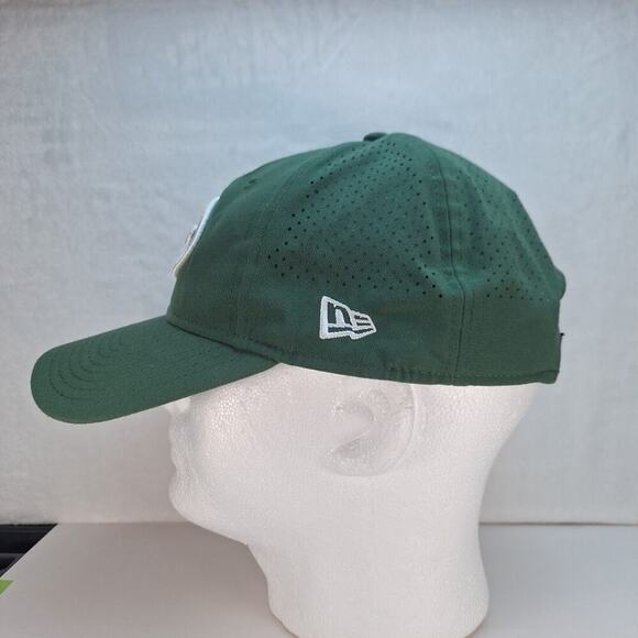 New York Jets Football New Era 9TWENTY Green Adjustable Hat Cap NFL - Picture 3 of 8